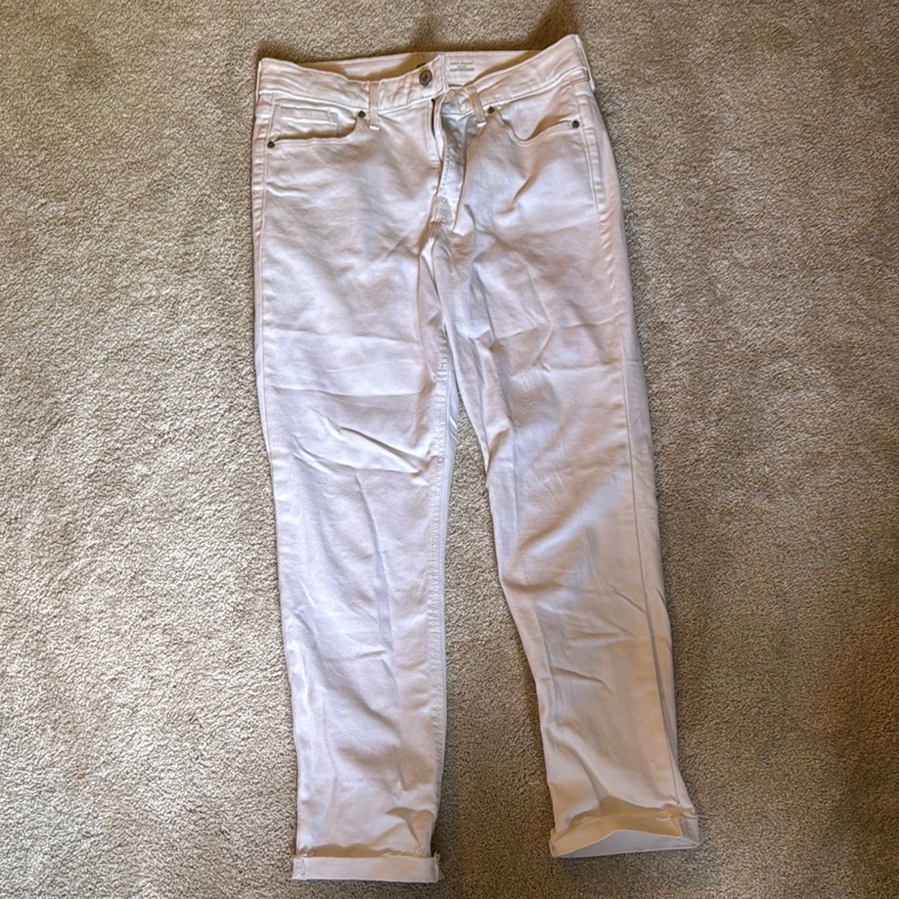 Old Navy Cream Denim Pants